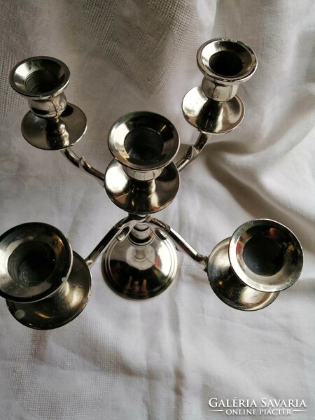 5 Branched metal candle holder