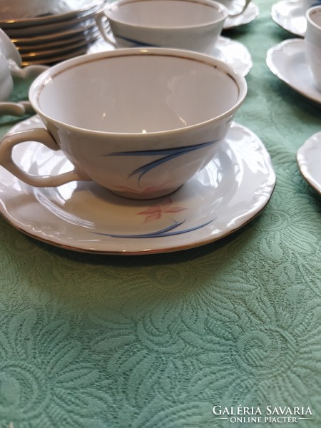 Walbrzych tea/coffee set with cake plates