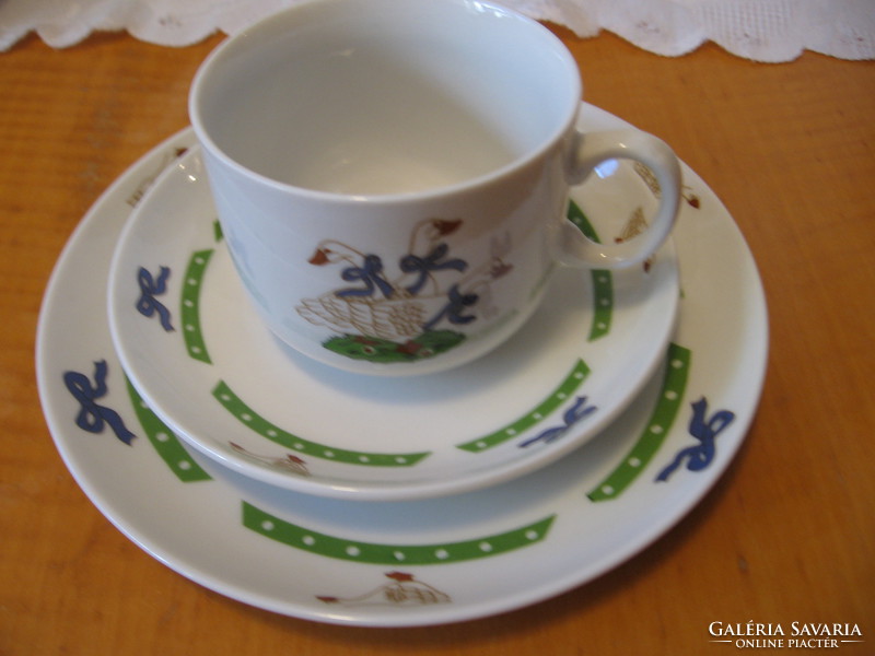 Bow, goose tea and coffee set of 20 pieces