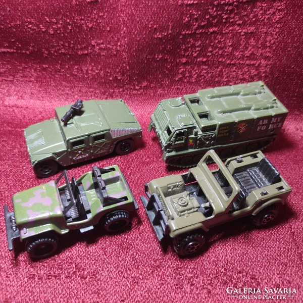 4 combat vehicles in one