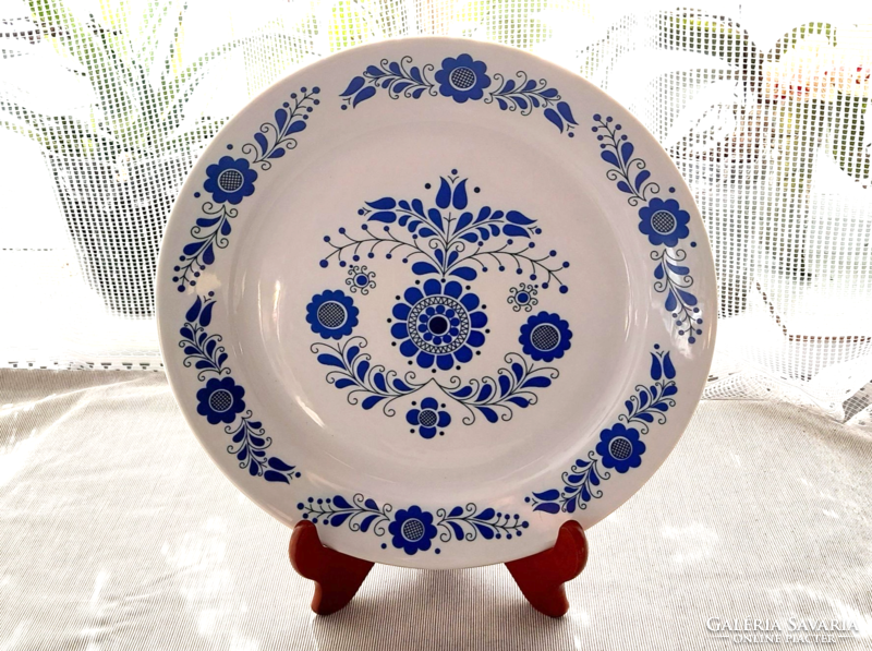 Alföldi porcelain wall plate with folk motif 29 cm