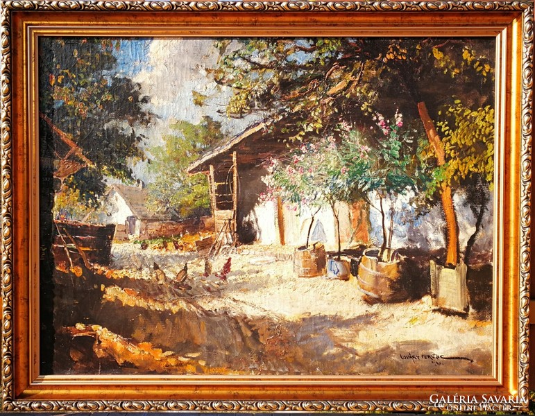 Original painting by Ferenc Ujváry with guarantee