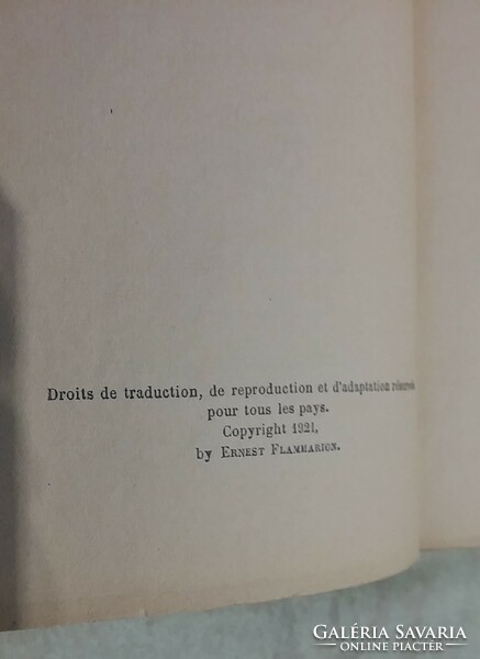 CLAUDE FARRÉRE: LA BATAILLE - antik könyv 1921-es - GHYŰJTŐKNEK