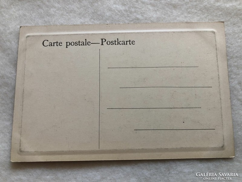 Antik, régi képeslap  -  Postatiszta                                  -3.