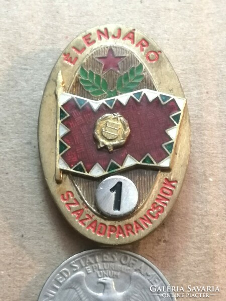 Military - leading company commander - 1 badge