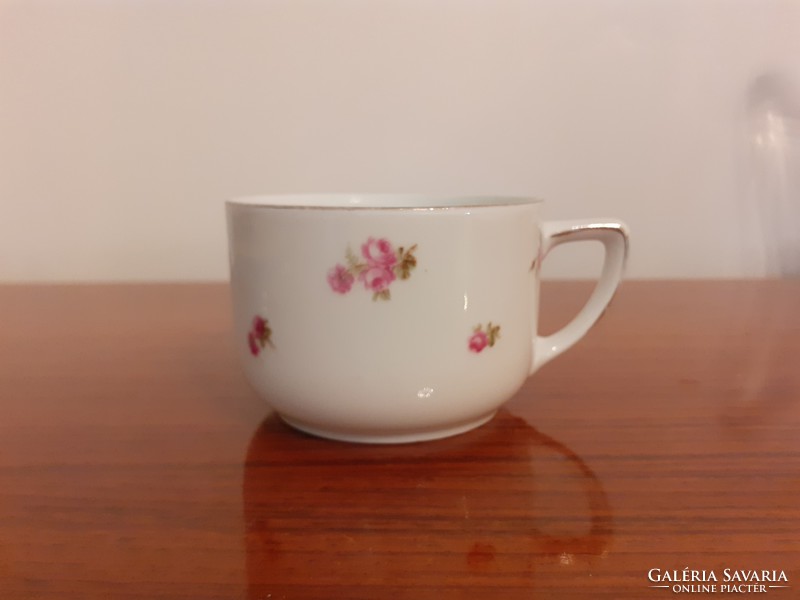 Old kpm porcelain rose cup mug