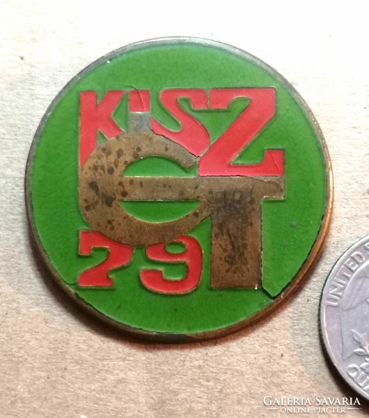 Kisz - construction camp 22/1979 badge