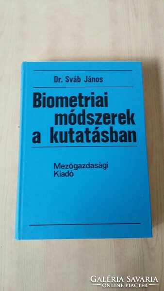 Dr. János Sváb: biometric methods in research