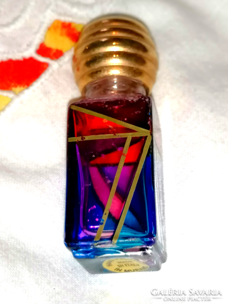 Jelölt, régi Muránói parfümös üveg  287.