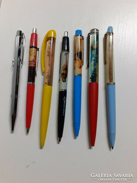 Retro floating collection commemorative pens are sold together