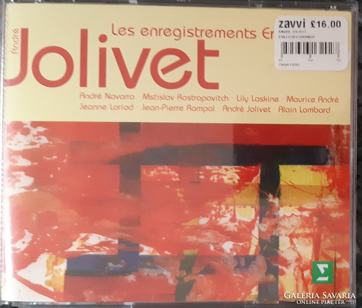 JOLIVET MŰVEK  4 DB CD  SET  -  RITKA KIADVÁNY !