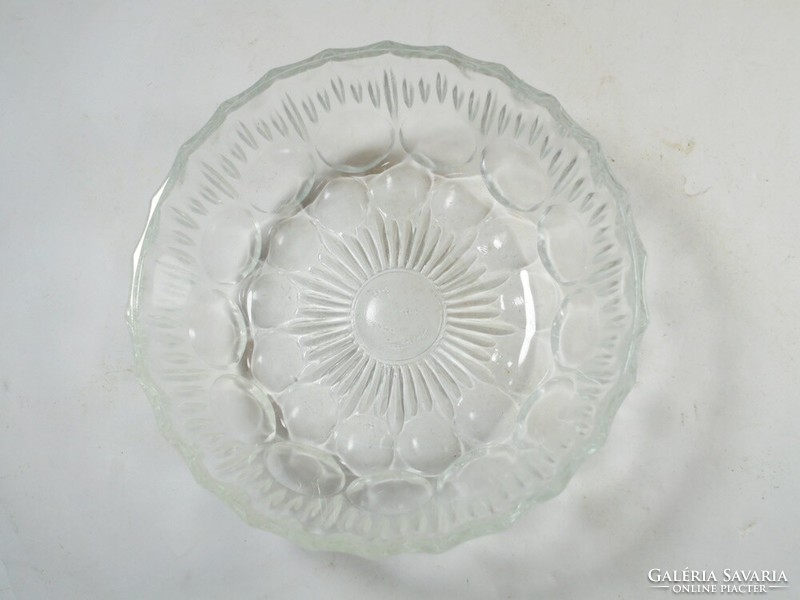 Retro old glass bowl bowl - approx. From the 1970s and 80s