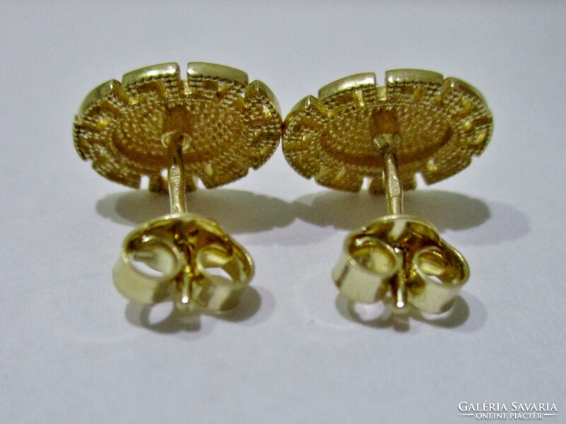 Nice old 14kt gold earrings