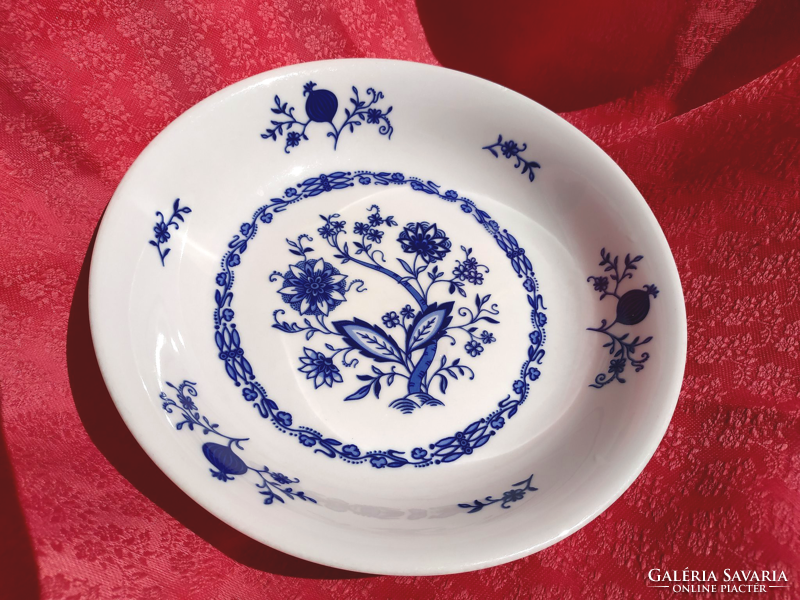 Seltmann onion pattern porcelain deep bowl, plate