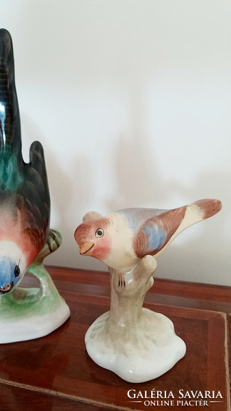 Old porcelain ceramic bird 3 pcs