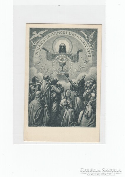 Eucharistia - Vinculum - Caritatis képeslap (postatiszta)