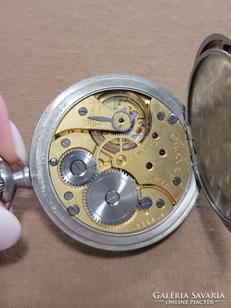 1925 Omega zsebóra szép működő állapotban