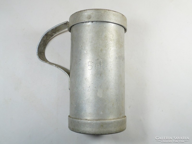 Italmérce drink measuring cup - metal industry hmv. Marked 0.5 liter - from the 1950s-1970s