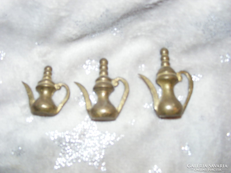 Copper ornament, tool 3 pieces