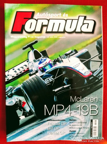 Autósport és Formula Magazin (5.db.)