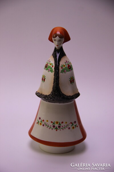 Aquincum porcelain matyo woman, flawless, marked