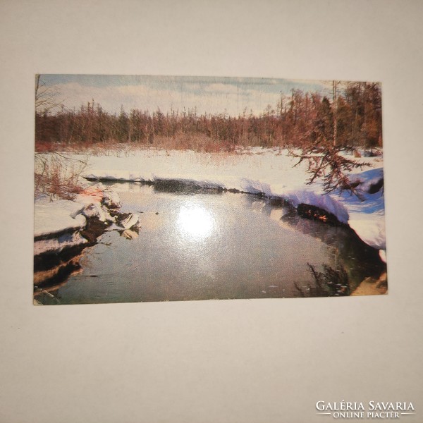 Russian card calendar 1980 nature