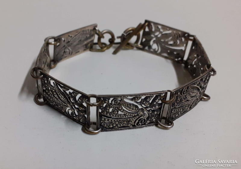 Old industrial art openwork pattern bracelet bracelet