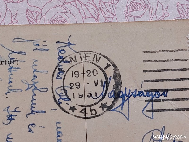 Régi képeslap 1931 Bécs levelezőlap