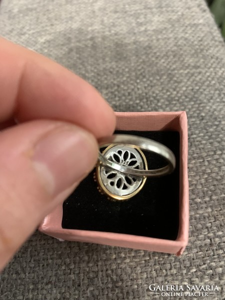 Handmade Turkish silver ring