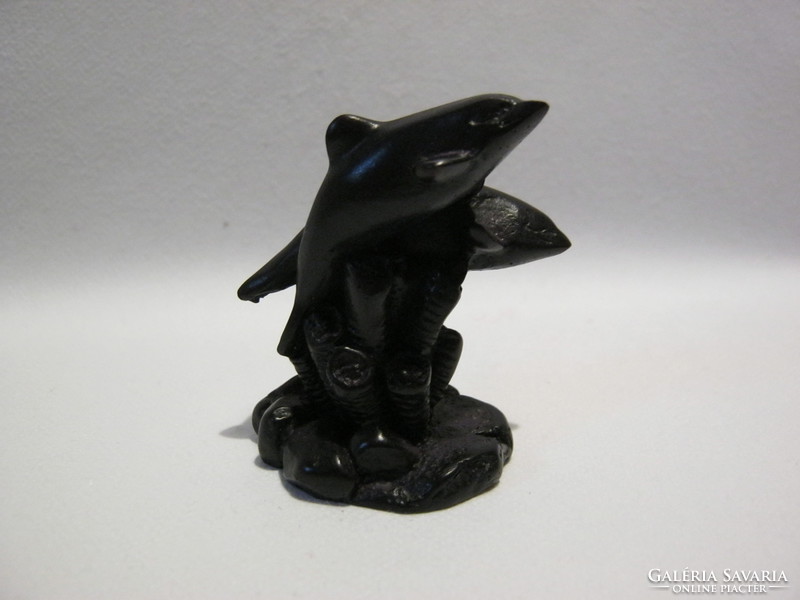 Dolphin mini resin figure