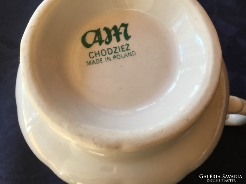 Chodziez antique porcelain sugar bowl
