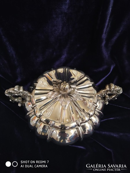 Antique silver (950) French bonbonier (1828-1838)