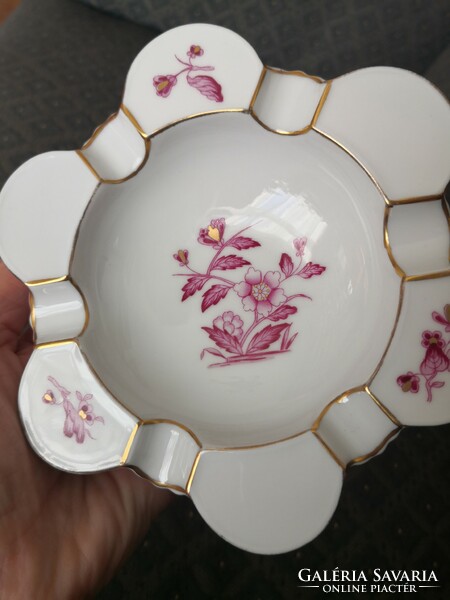 Herend ashtray, with a rare chinoise motif
