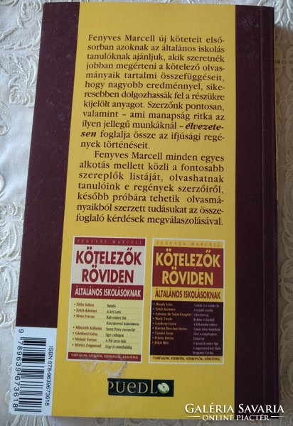 Fenyves: Kötelezők röviden általános iskolásoknak, ajánljon!