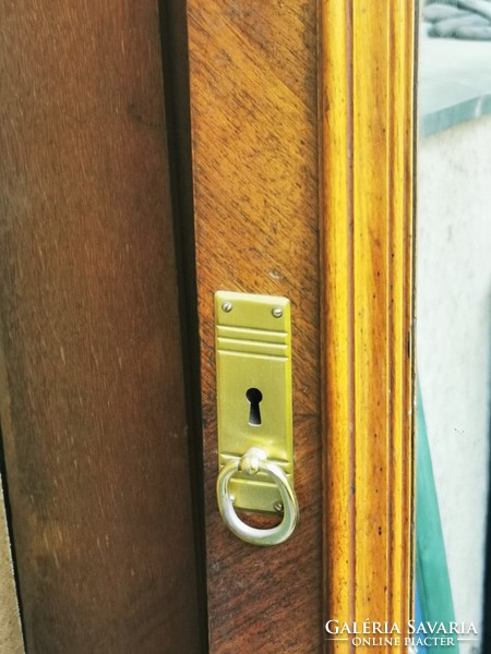 Antique mirrored cabinet door