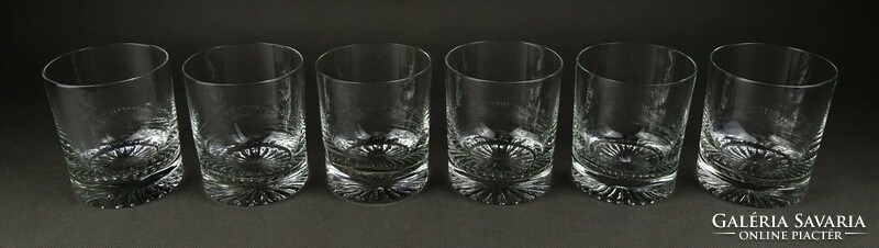 1L814 classic flawless whiskey glass set of 6 pieces