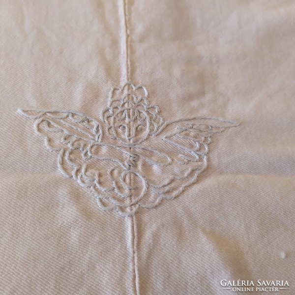 Antique embroidered tablecloth for sale!