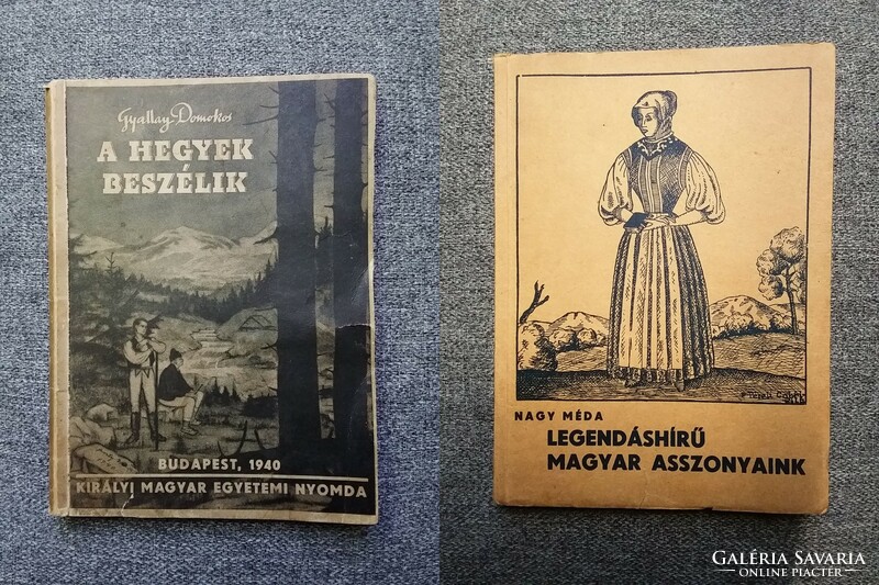 2 füzet a Királyi Magyar Egyetemi Nyomda sorozatából