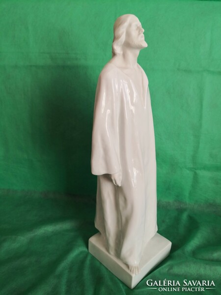 Herend porcelain, John of Croatia: standing Christ, largest, 47 cm in size (Jesus)