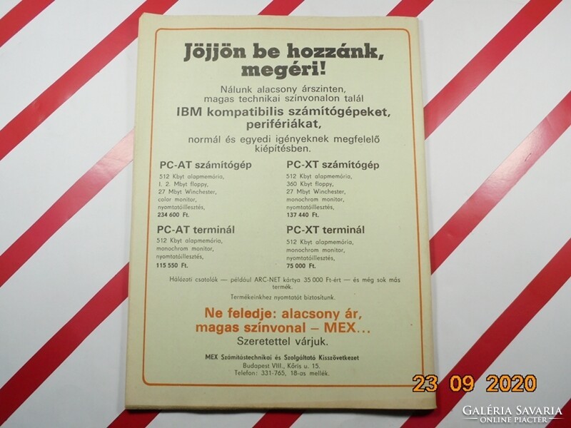 HVG újság X.évfolyam 30. (478.) szám - 1988 július 30. - Születésnapra ajándékba