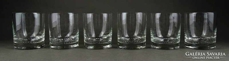 1L814 Klasszikus hibátlan Whiskey üveg pohár készlet 6 darab