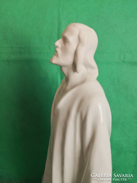 Herend porcelain, John of Croatia: standing Christ, largest, 47 cm in size (Jesus)