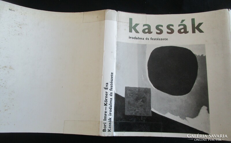 1967 Bori Imre - Körner Éva : Kassák irodalma és festészete. Budapest