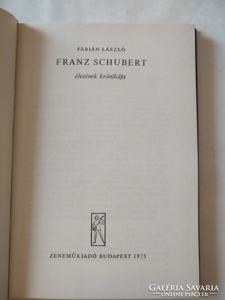 László Fábián: the chronicle of Schubert's life, recommend!