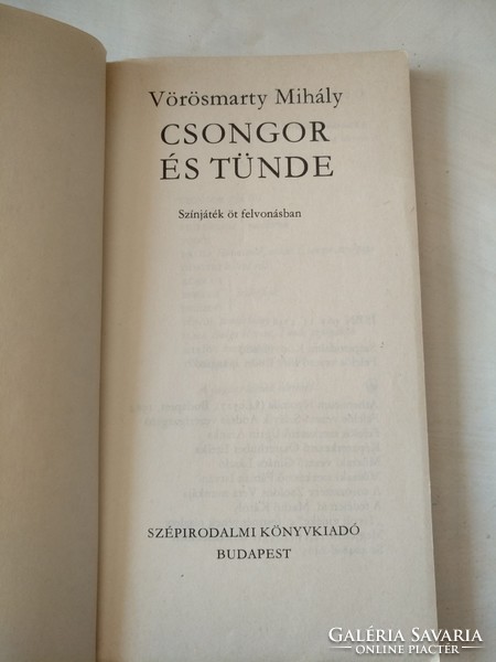 Vörösmarty: csongor and elf, recommend!