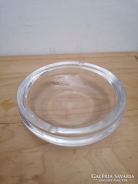 Crystal ashtray (marked cristallerie de vence)