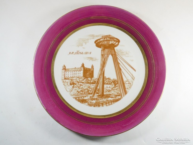 Old retro porcelain bowl bratislava bratislava slovakia souvenir souvenir