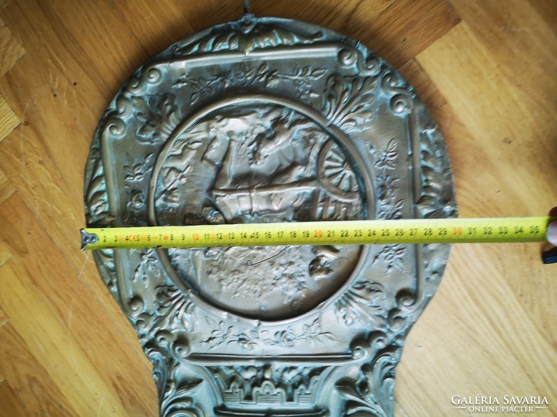 Leàraztam antique standing clock morbier contoise figural power fancy pendulum for 1,2,3 heavy wall clock