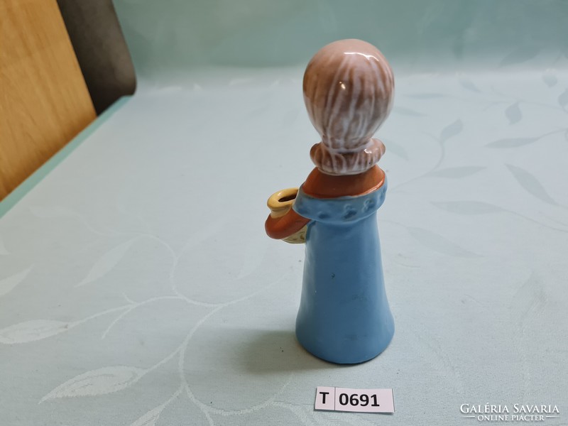 T0691 ceramic jug girl 17 cm