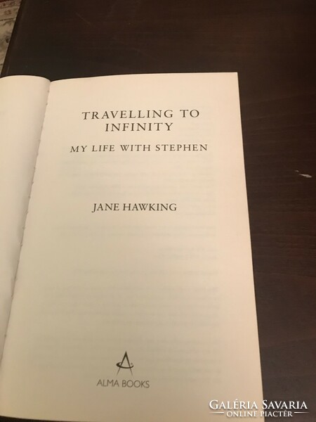 Jane HAWKING: Travelling to Infinity,  angol nyelvű könyv